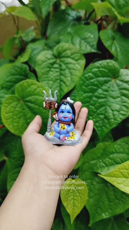 Cute Baby Mahadev Indian Collectible Gift